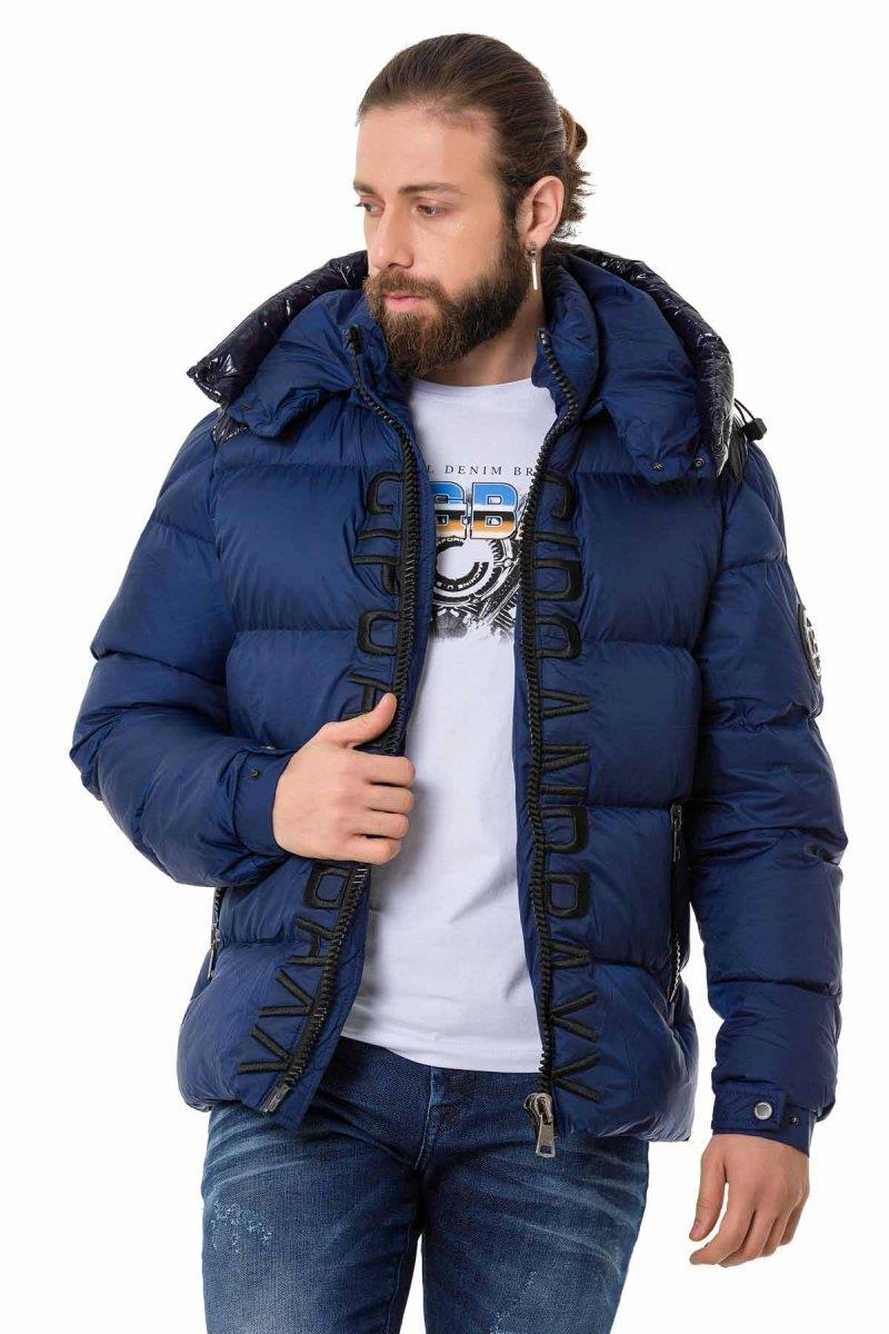 CM201 Embroidered Majesty Puffer Men's Coat