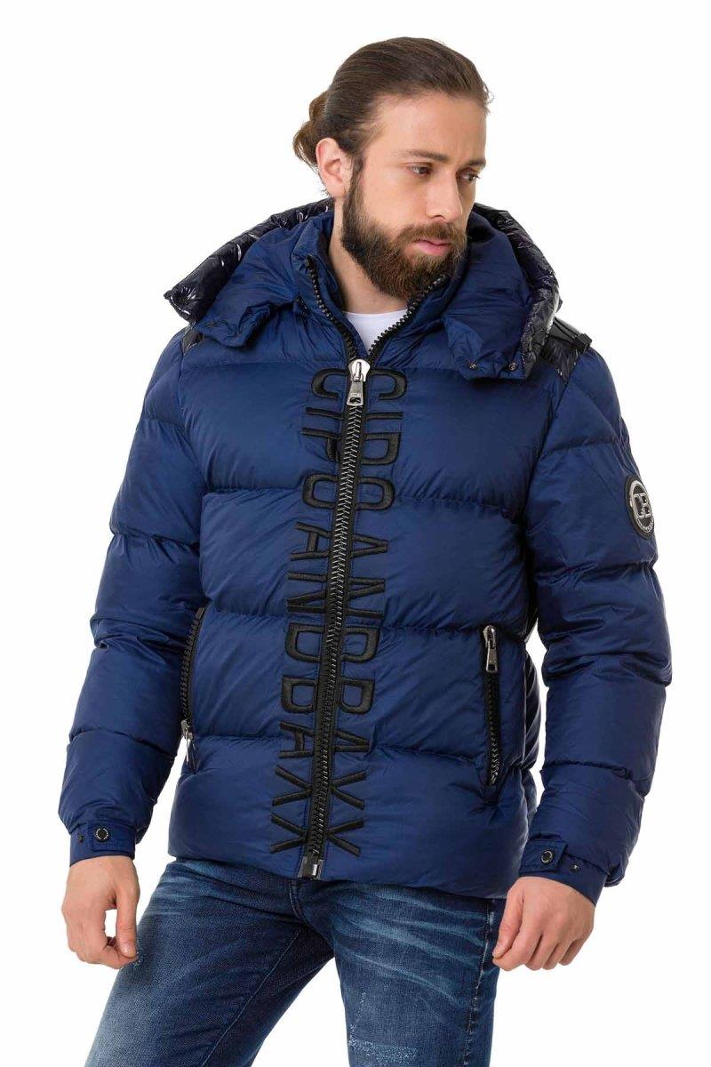CM201 Embroidered Majesty Puffer Men's Coat