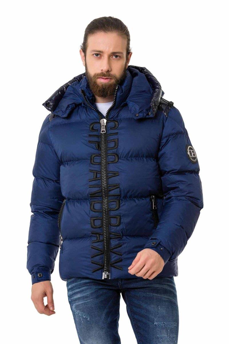 CM201 Embroidered Majesty Puffer Men's Coat