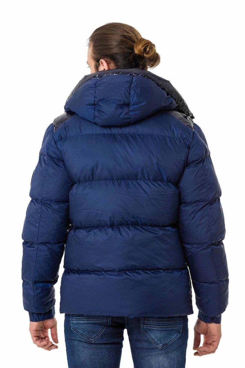 CM201 Embroidered Majesty Puffer Men's Coat