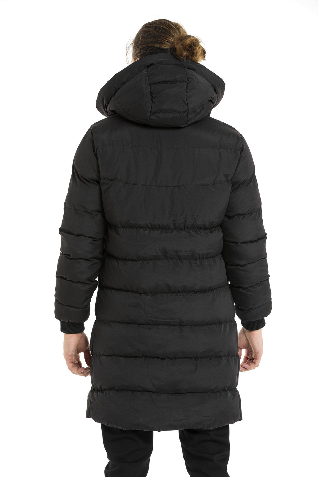 CM213 Knee-Length Men's Puffer Jacket