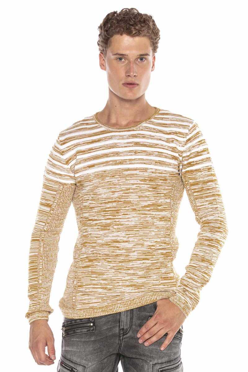 CP223 Crew Neck Slim Fit Men's Sweater