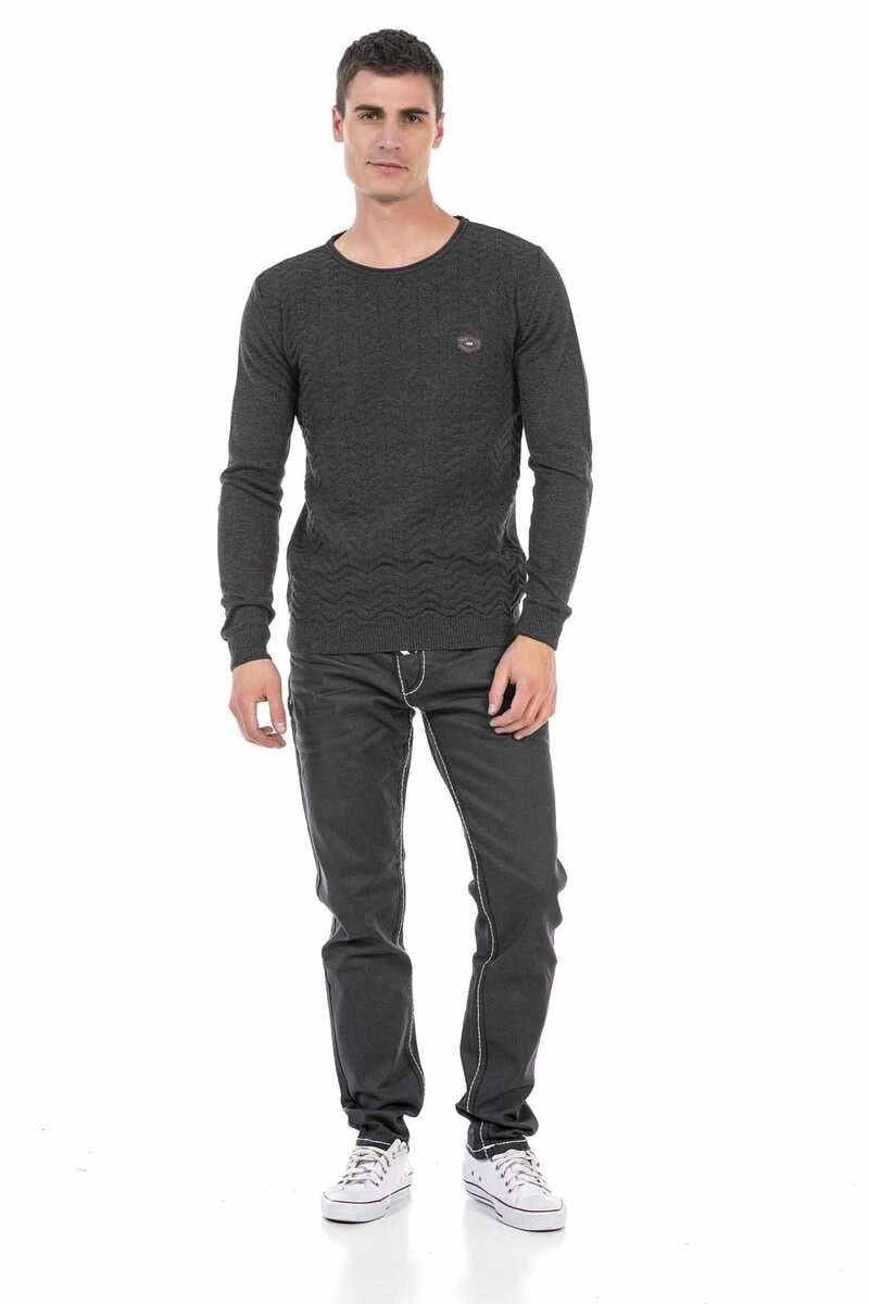 CP240 Textured Sweater