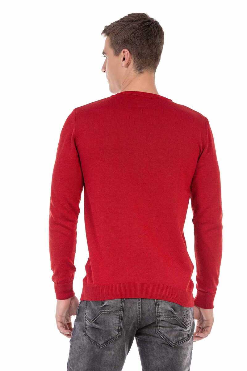 CP242 Men's V-Neck Sweater – Modern and Stylish