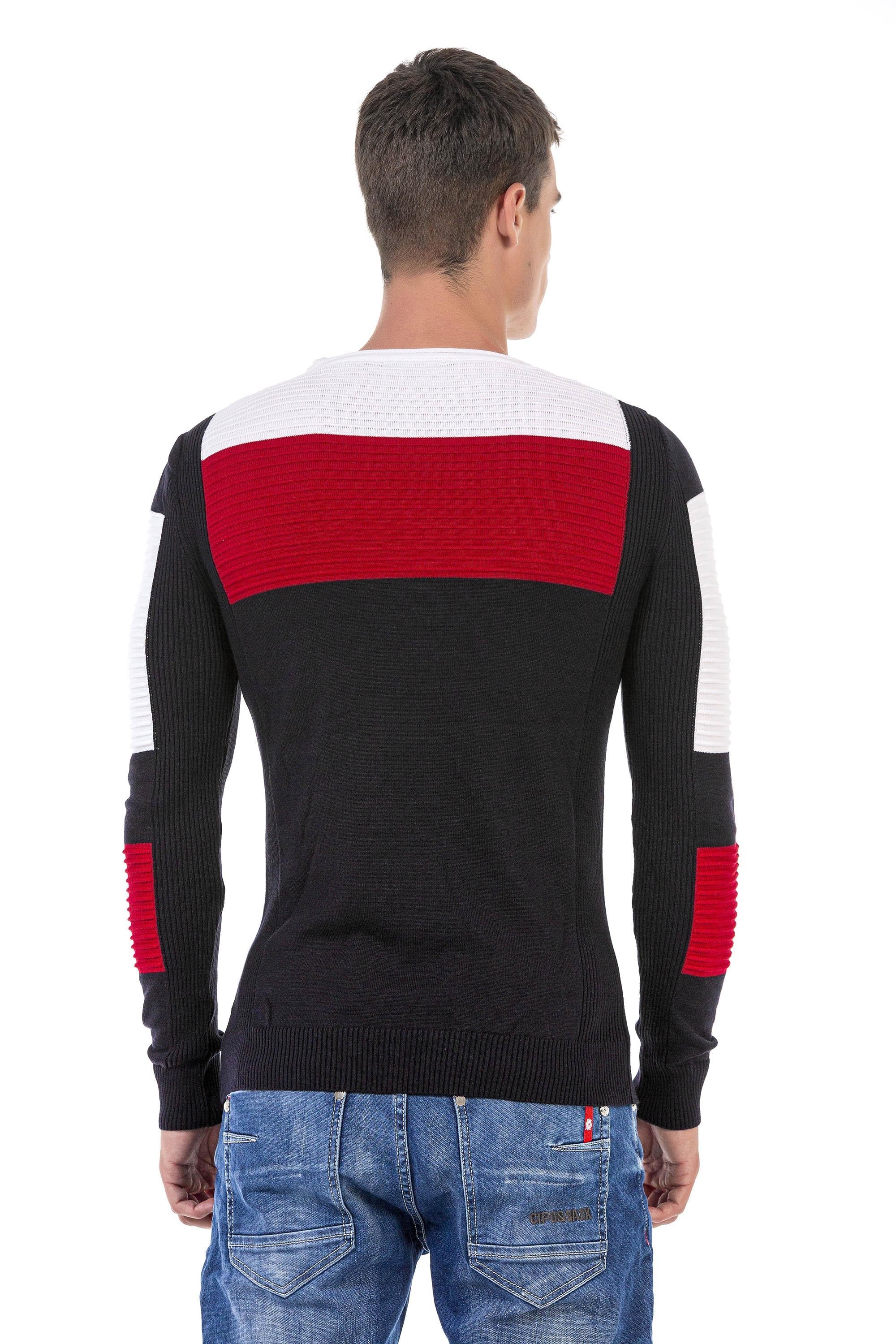 CP247 Textured Men's Sweater