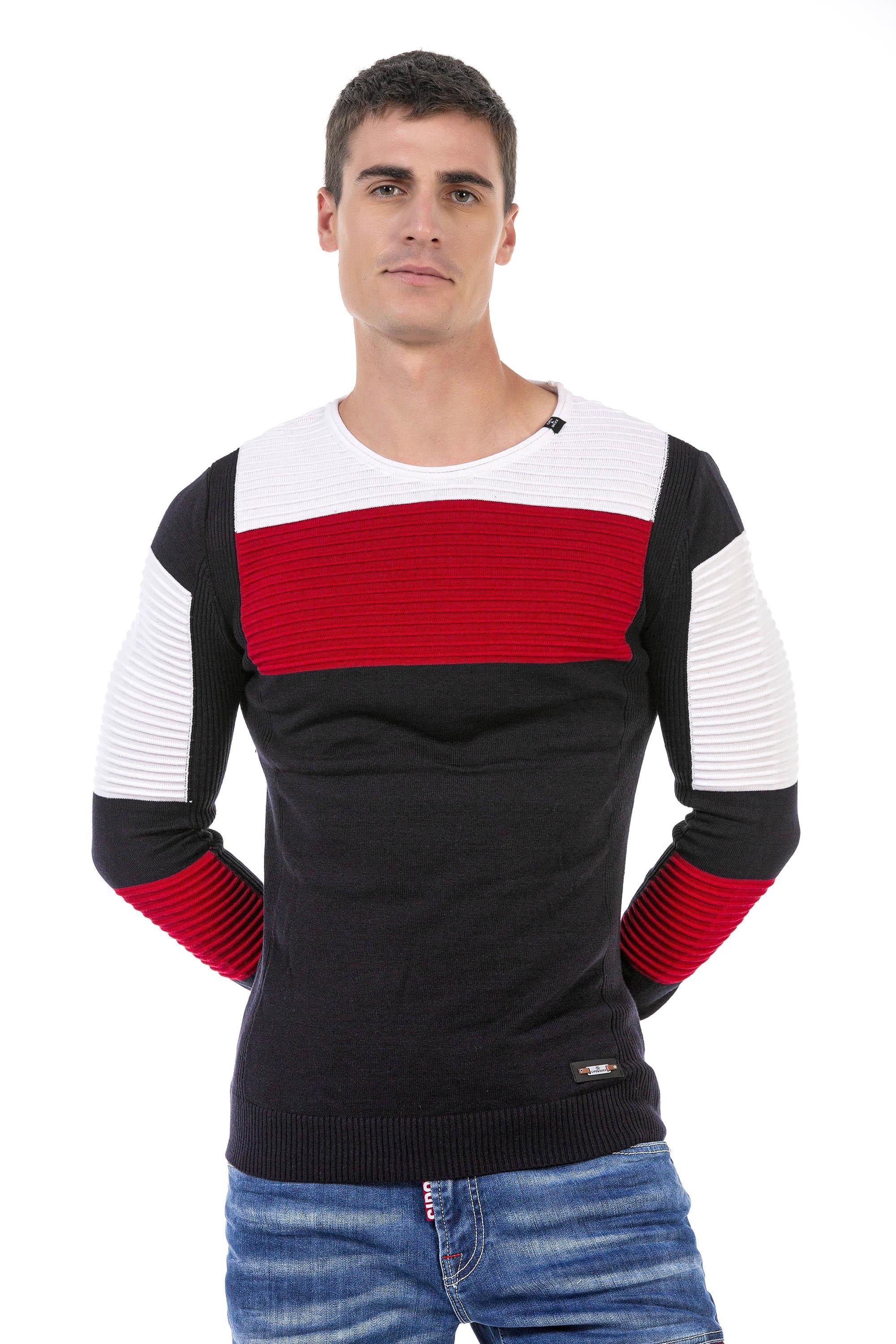 CP247 Textured Men's Sweater