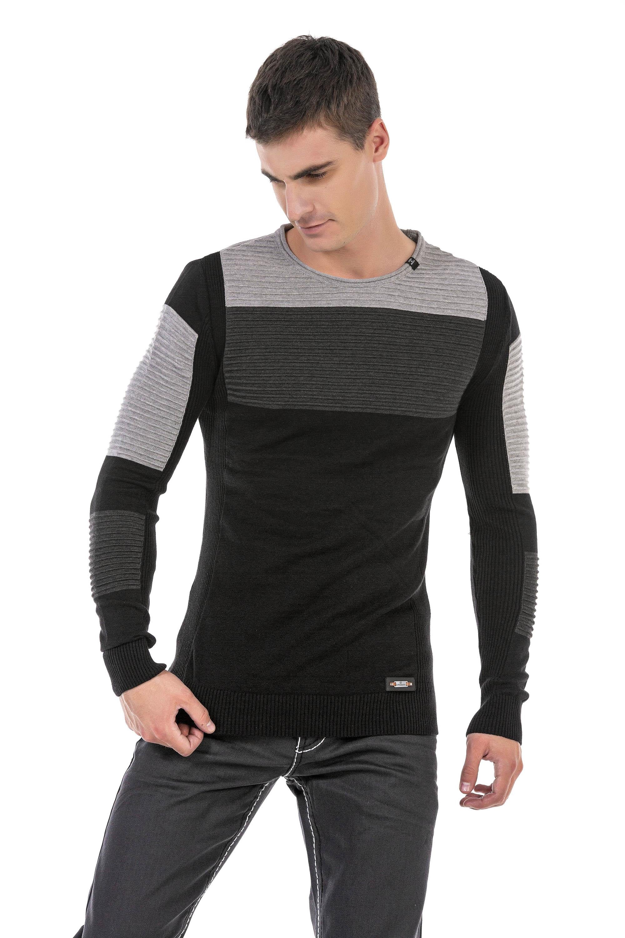 CP247 Textured Men's Sweater