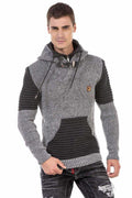 CP253 Collared Hooded Men's Sweater