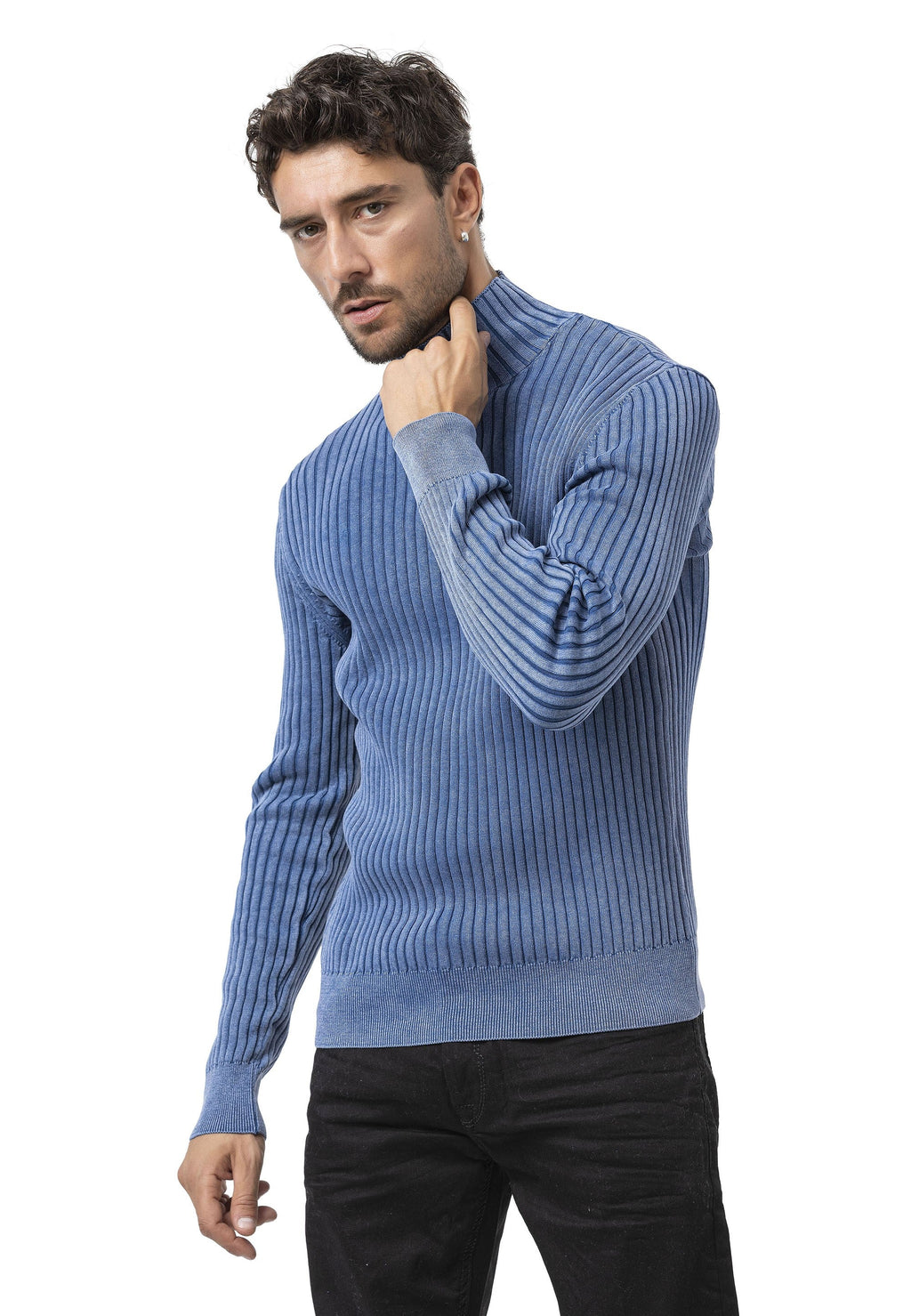 CP288 Men's Turtleneck Sweater