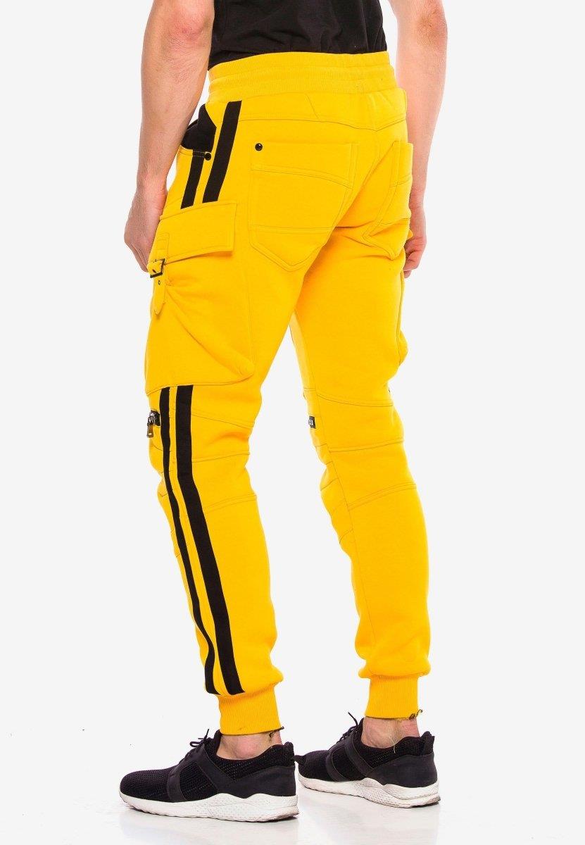 CR125 Striped Cargo Pocket Sweatpants