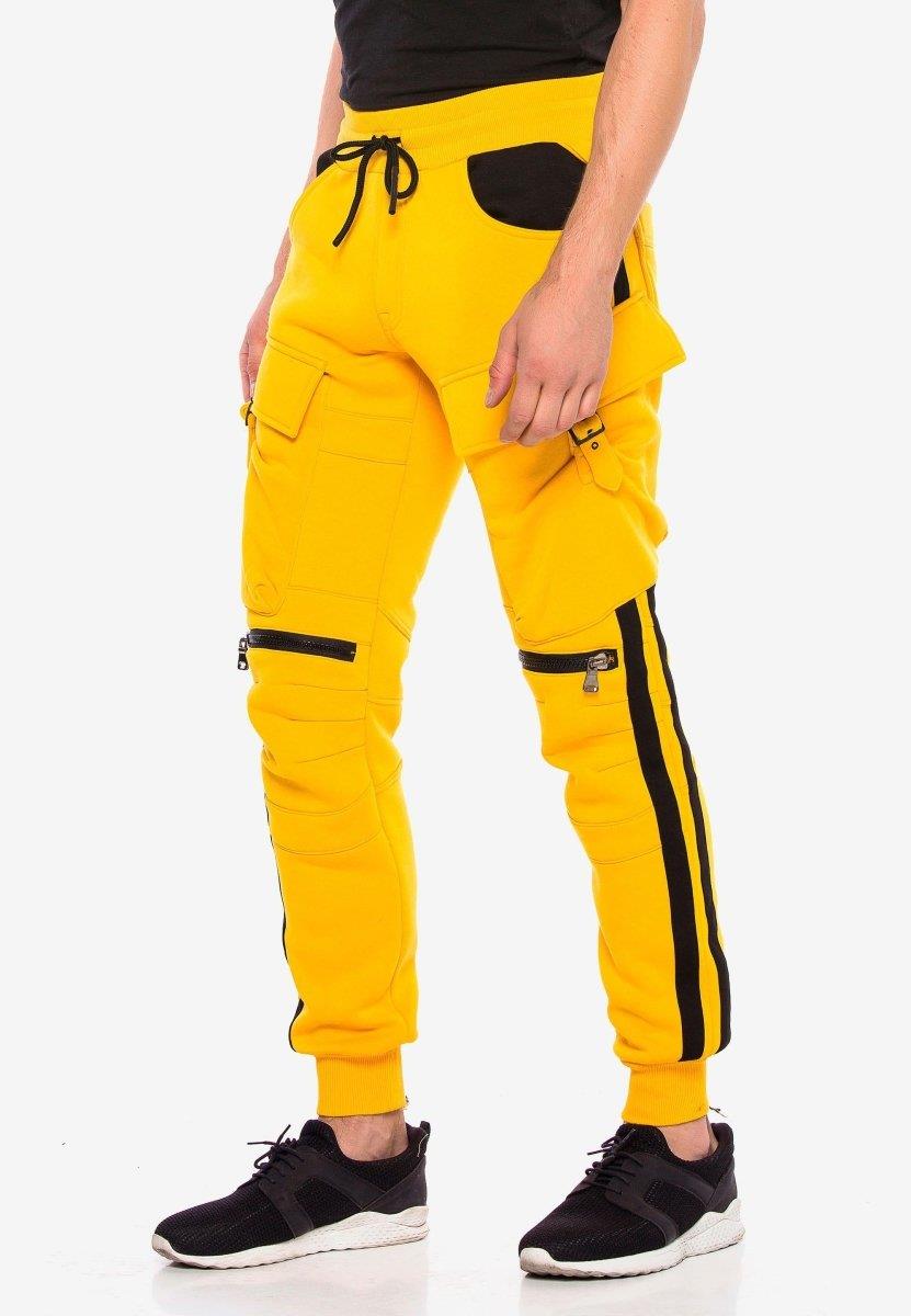 CR125 Striped Cargo Pocket Sweatpants