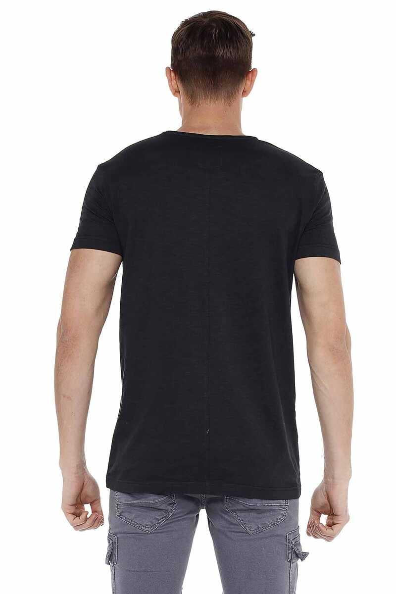 CT522 Men's Wide Neck Basic T-Shirt