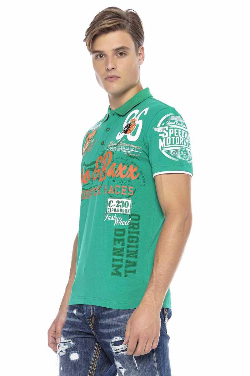 CT604 Crest Slim Men's Polo T-Shirt