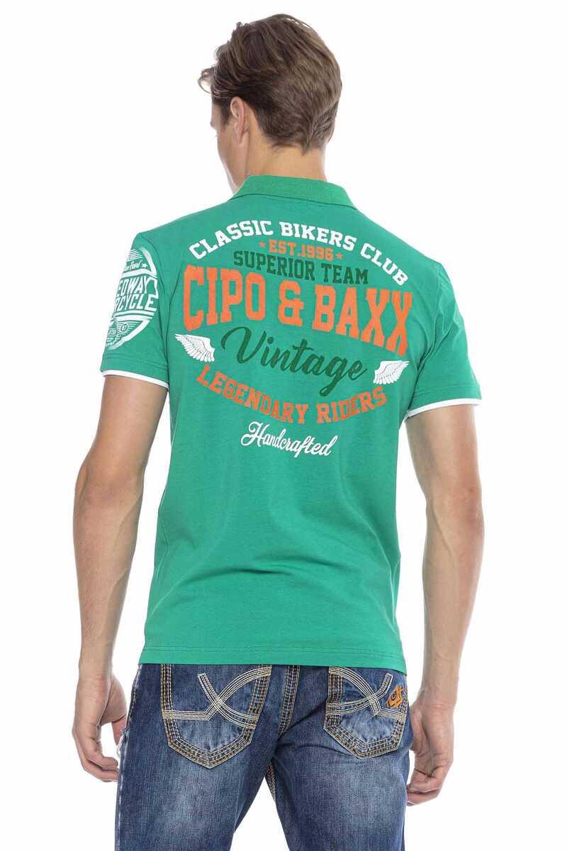 CT604 Crest Slim Men's Polo T-Shirt