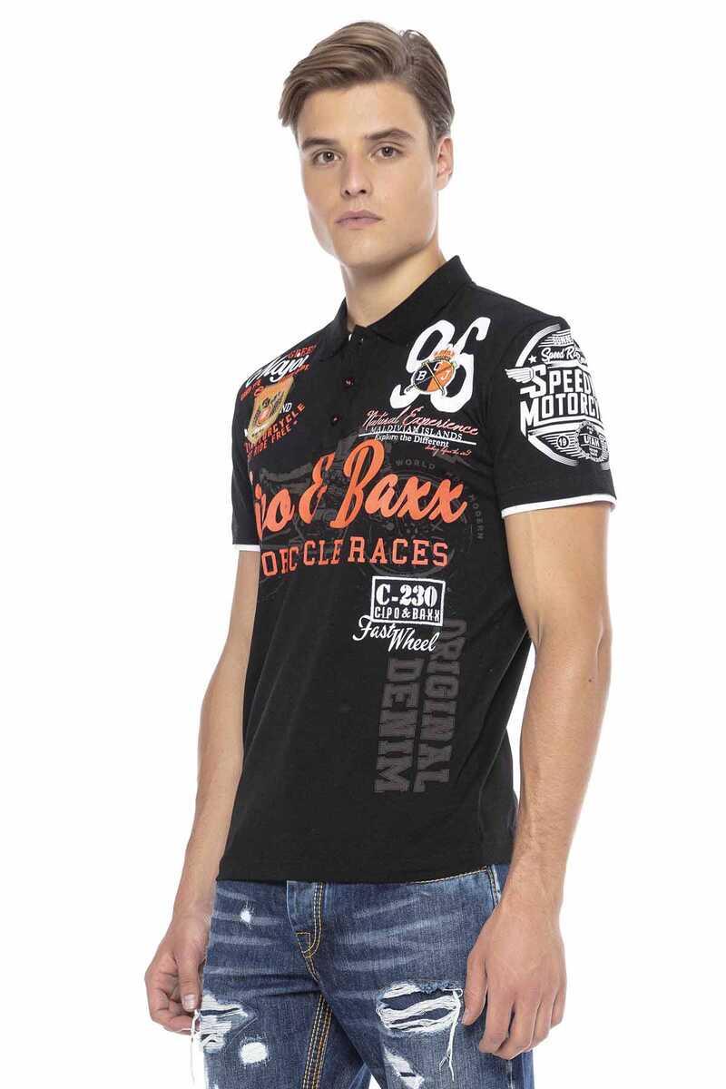 CT604 Crest Slim Men's Polo T-Shirt