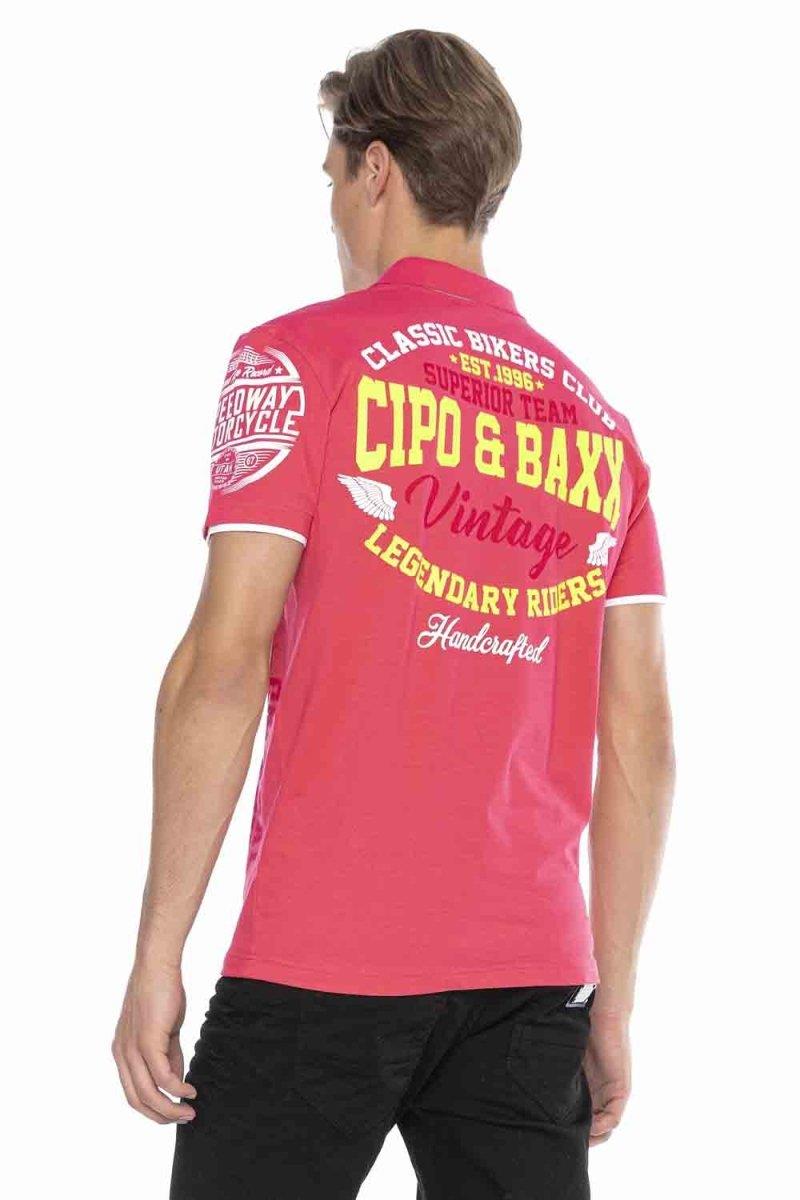 CT604 Crest Slim Men's Polo T-Shirt