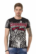 CT681 Pistons Print Men's T-Shirt
