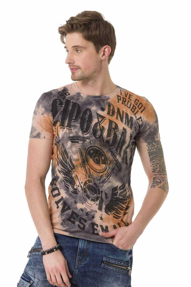 CT687 Vintage Pattern T-Shirt