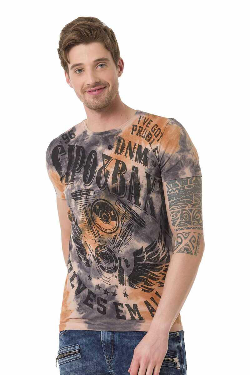 CT687 Vintage Pattern T-Shirt