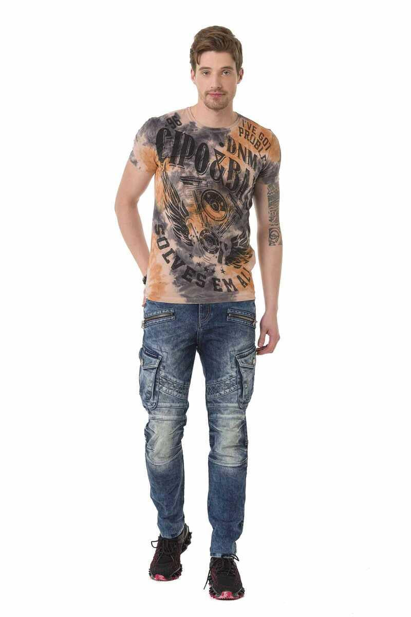 CT687 Vintage Pattern T-Shirt