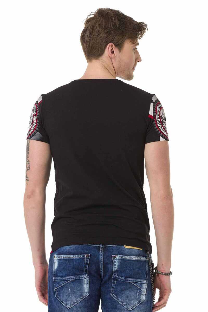 CT692 Flag Pattern T-Shirt