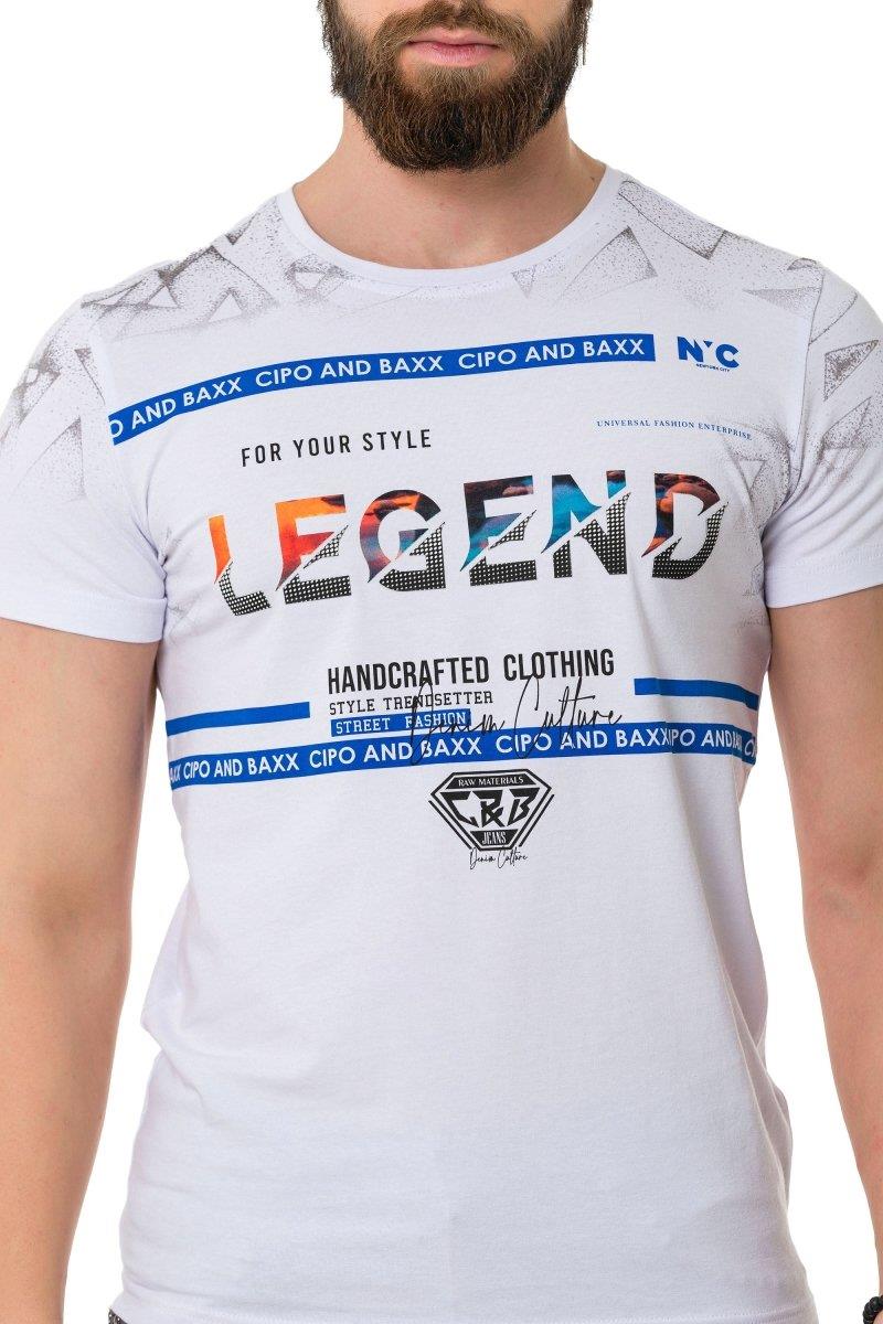 CT715 Stone Patterned T-Shirt