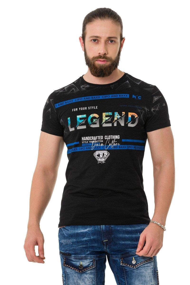 CT715 Stone Patterned T-Shirt