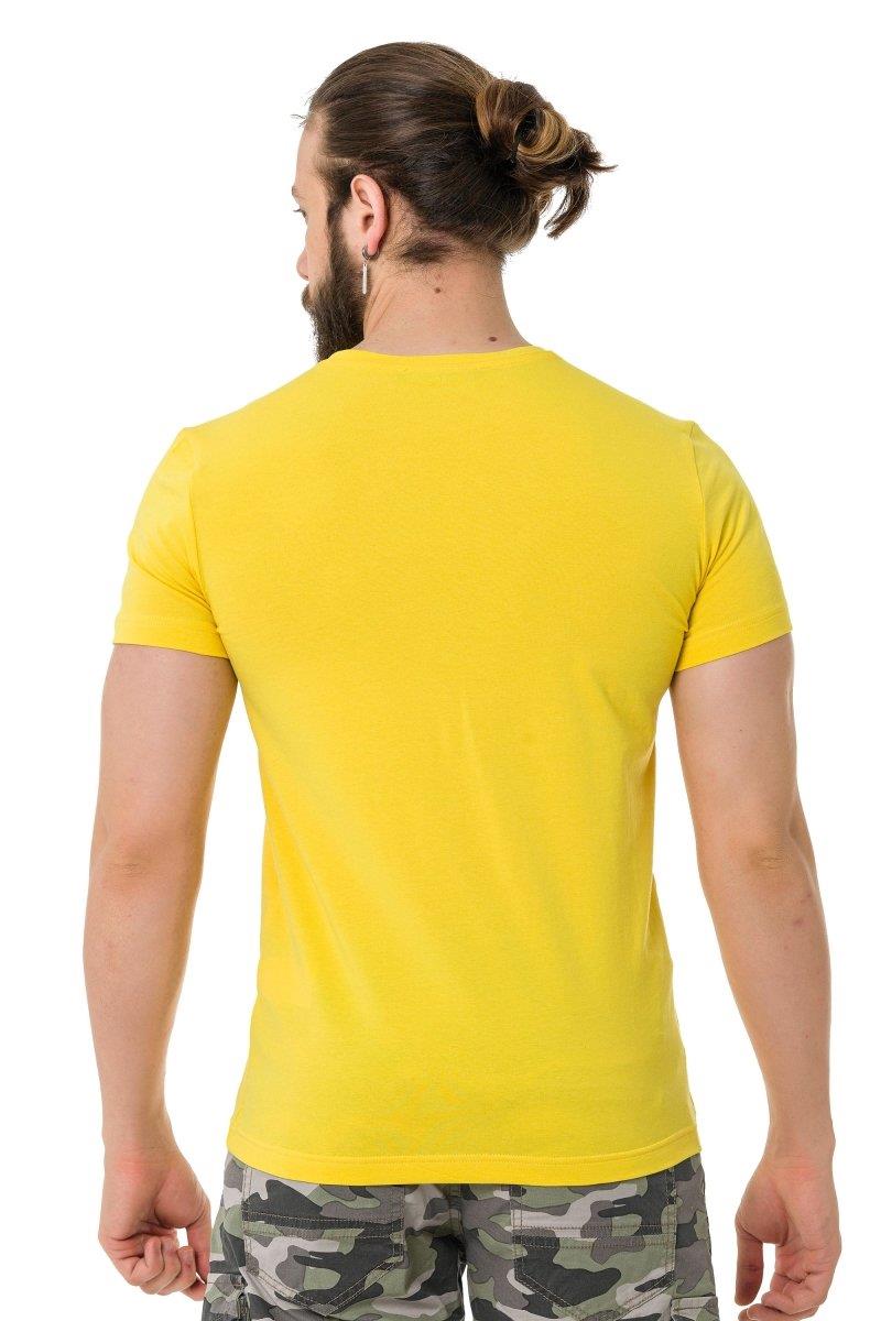 CT733 Stone New York Print T-Shirt