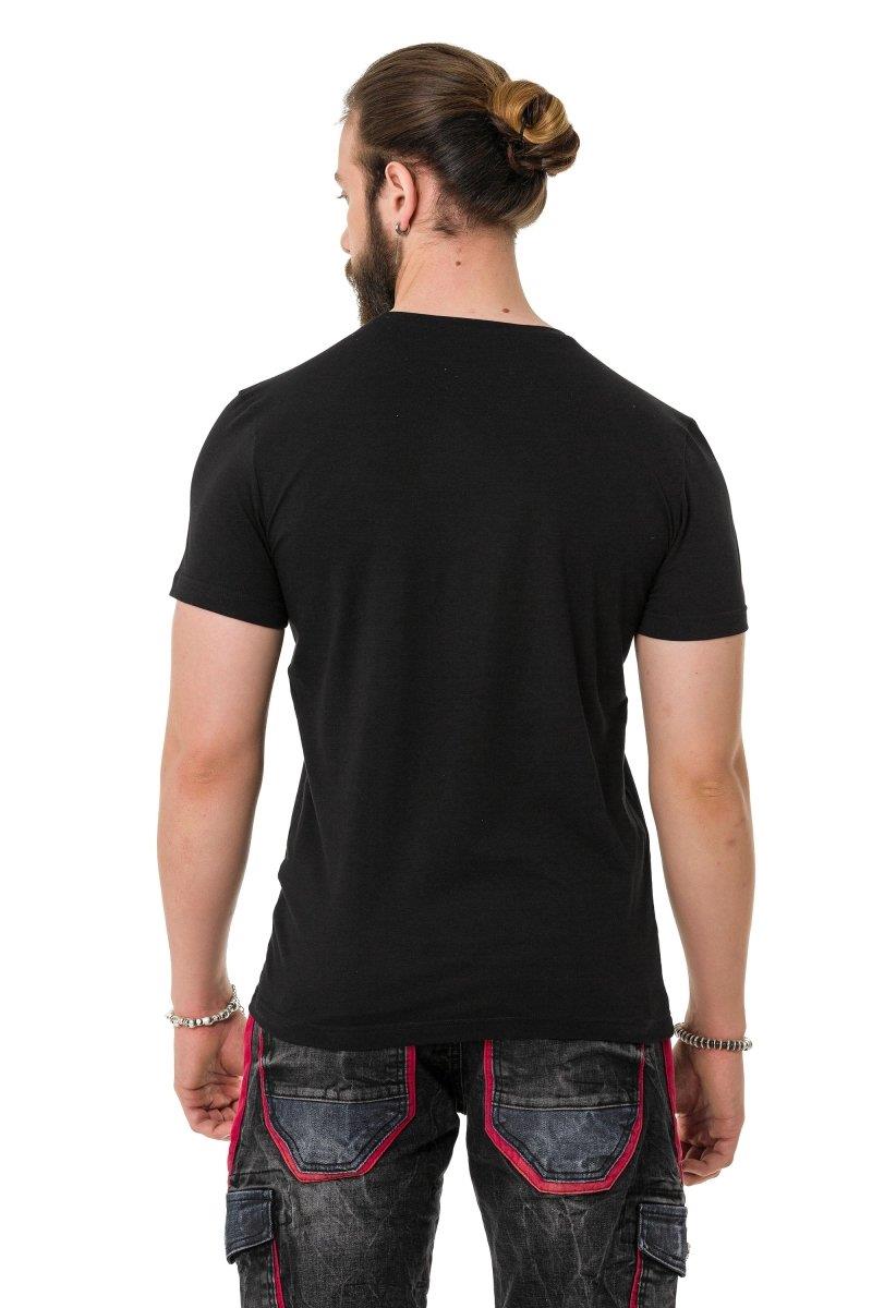 CT733 Stone New York Print T-Shirt