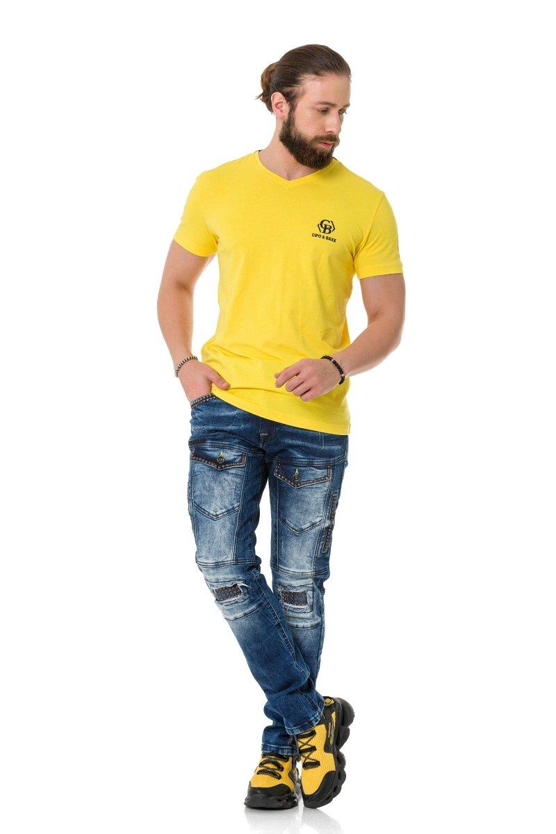 CT740 V-Neck Basic T-Shirt