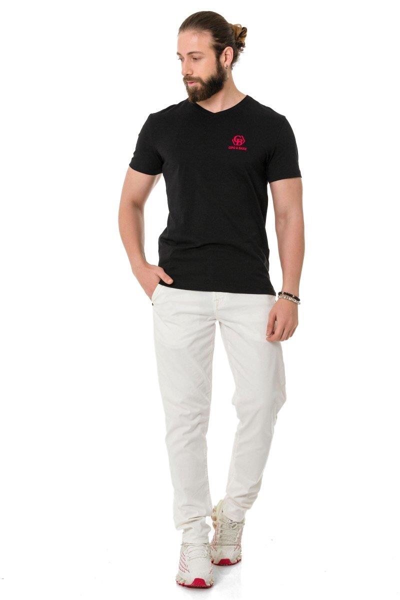CT740 V-Neck Basic T-Shirt