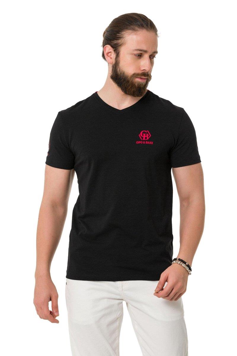 CT740 V-Neck Basic T-Shirt