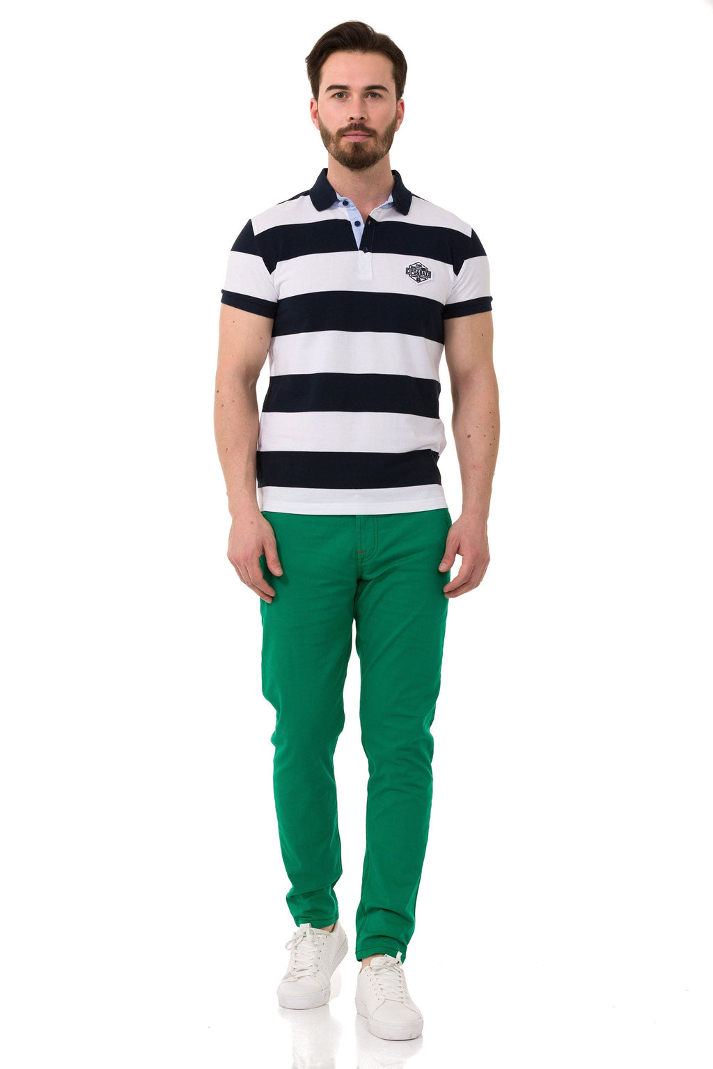CT741 Men's Smart-Fit Polo Collar T-Shirt