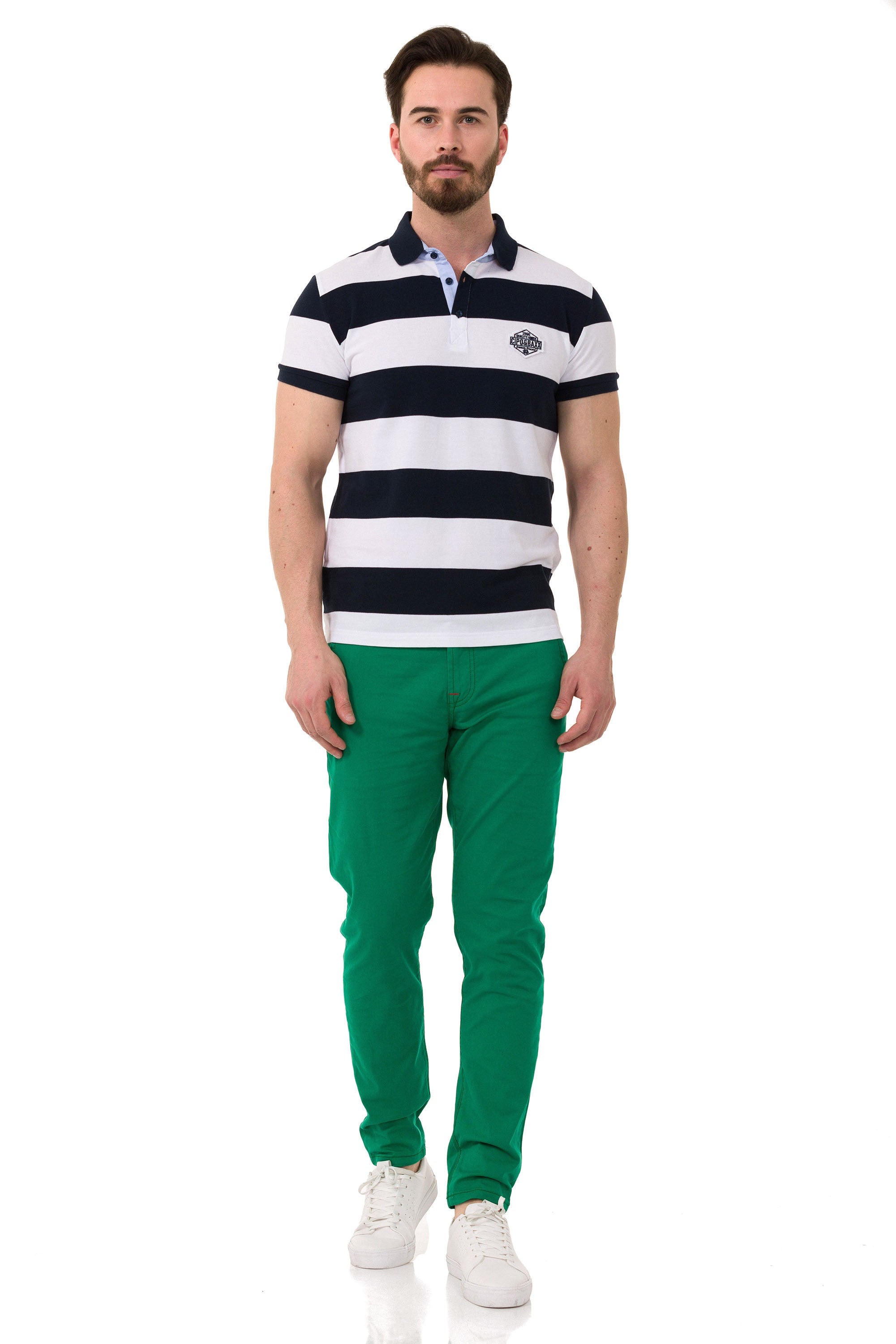 CT741 Men's Smart-Fit Polo Collar T-Shirt