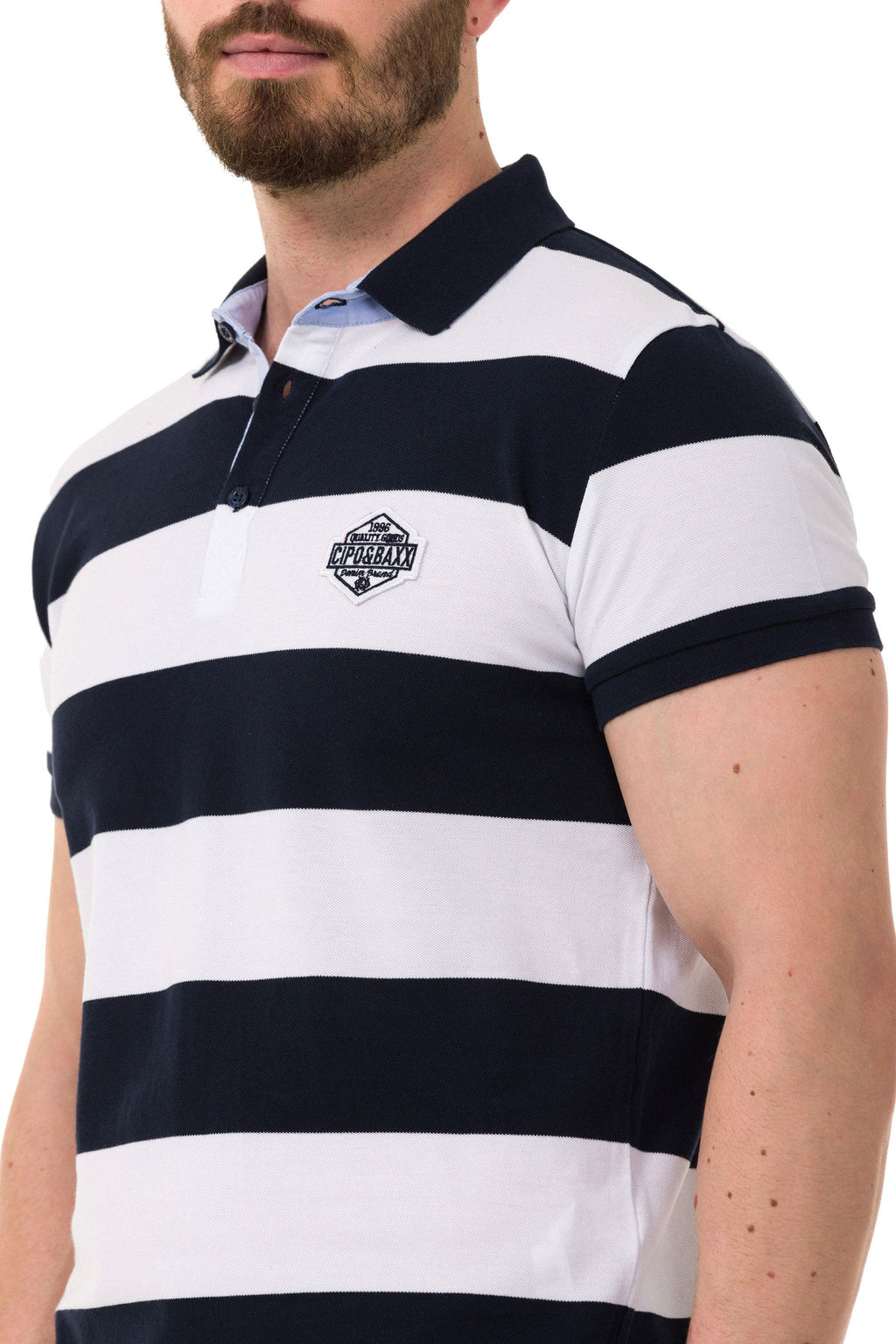 CT741 Men's Smart-Fit Polo Collar T-Shirt