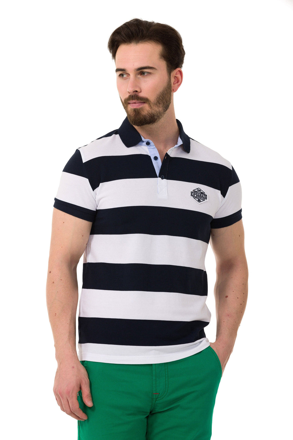 CT741 Men's Smart-Fit Polo Collar T-Shirt