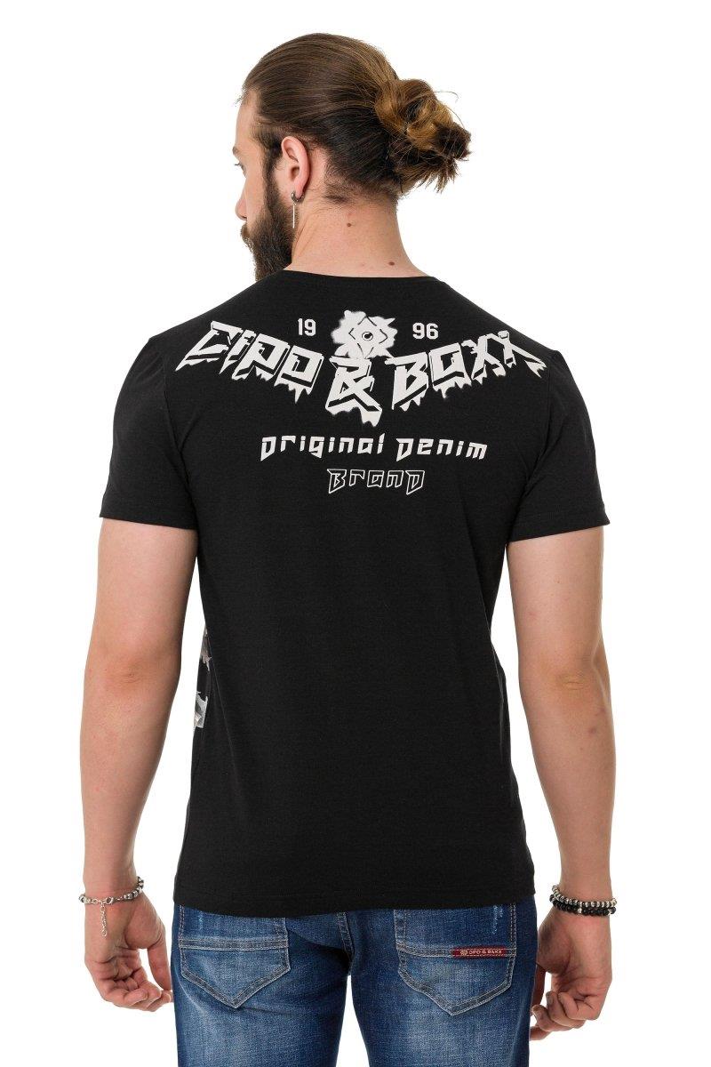 CT743 Crown Print Men's T-Shirt