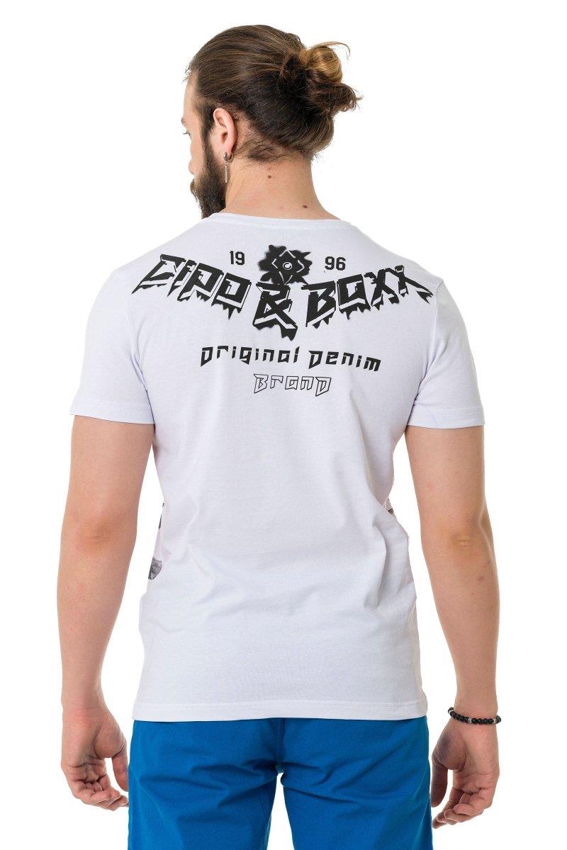 CT743 Crown Print Men's T-Shirt