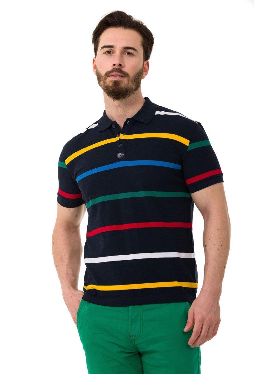 CT749 Multi-Color Polo T-Shirt