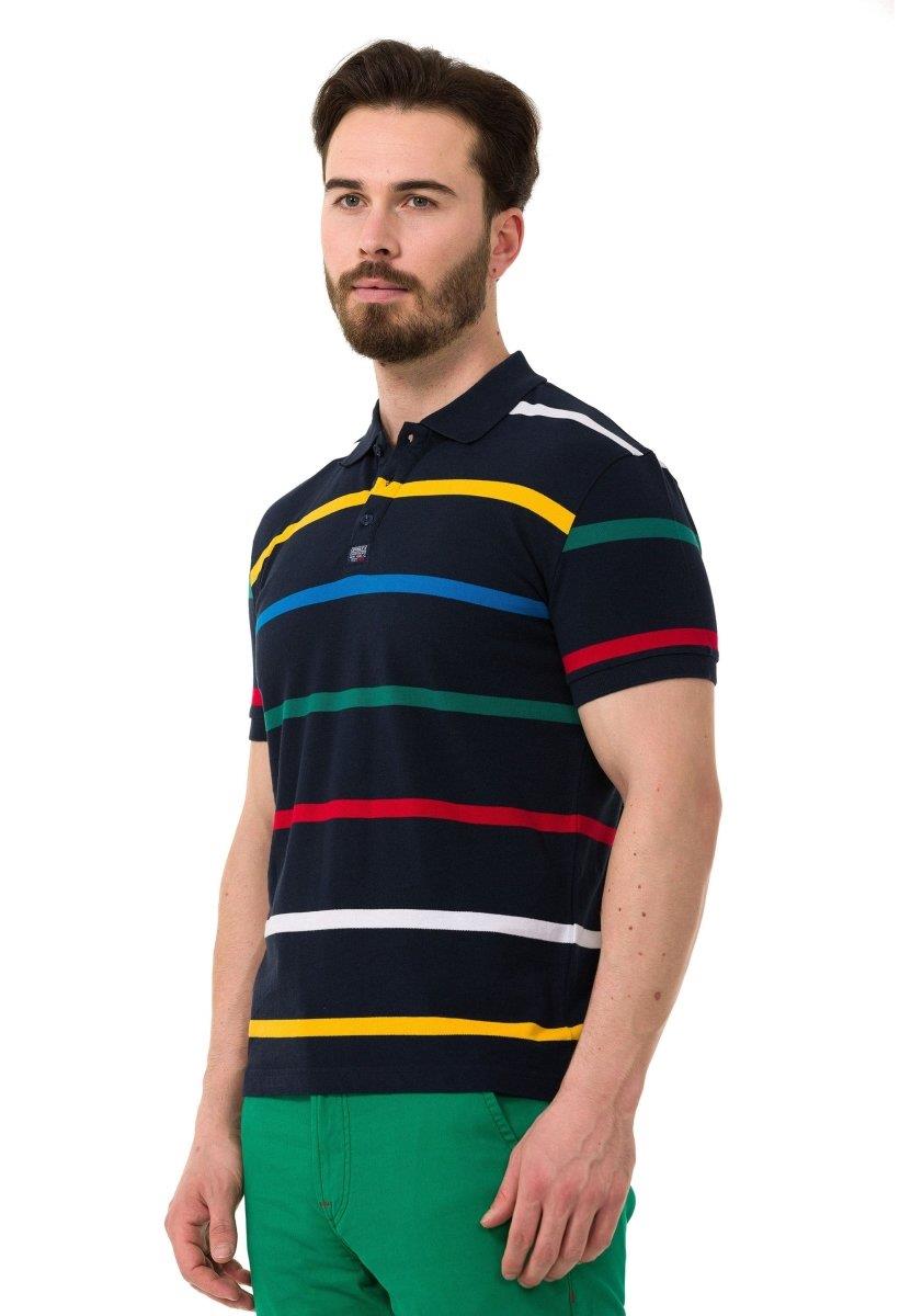 CT749 Multi-Color Polo T-Shirt