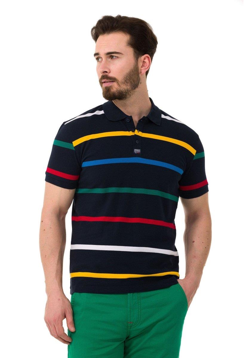 CT749 Multi-Color Polo T-Shirt