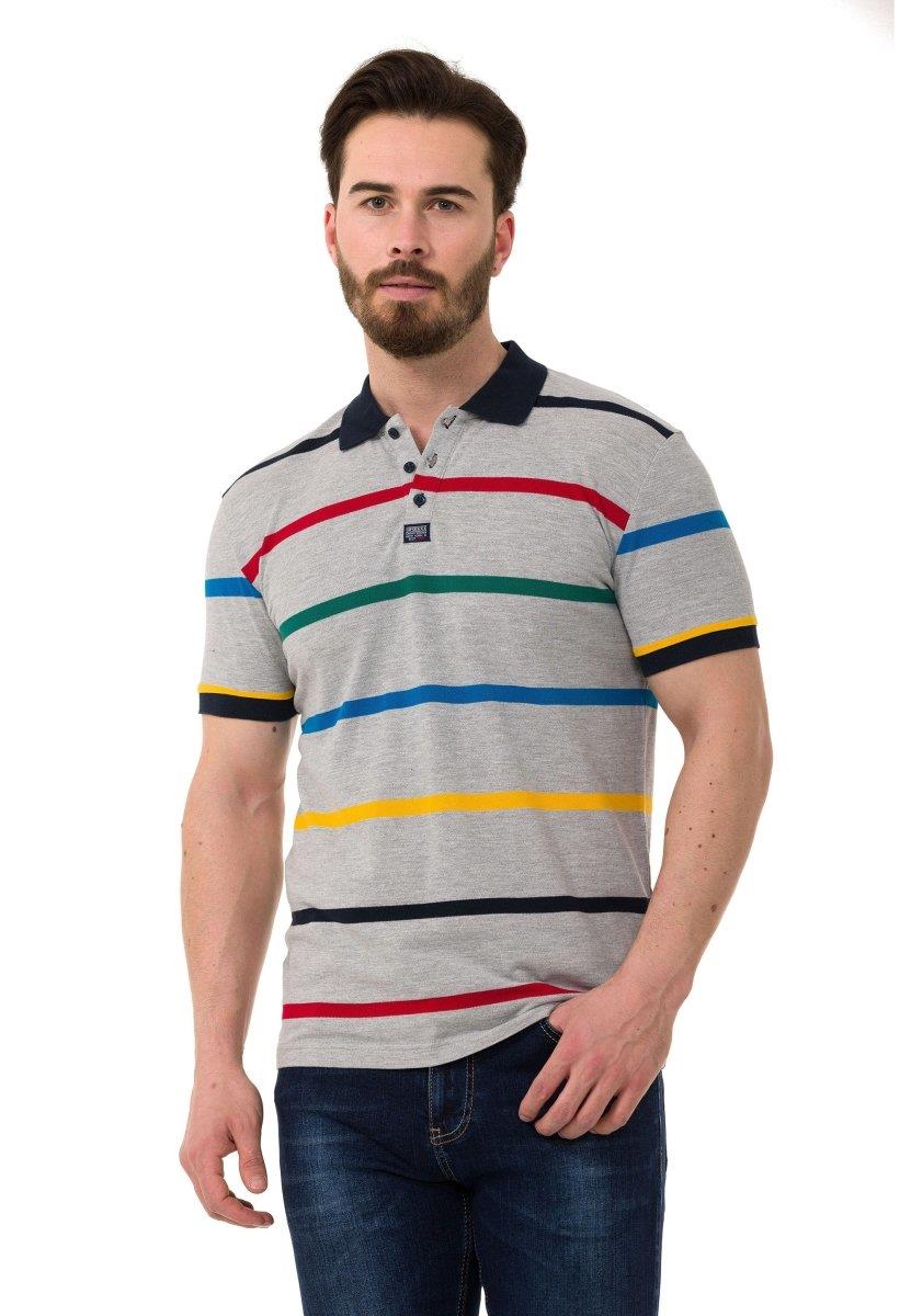 CT749 Multi-Color Polo T-Shirt