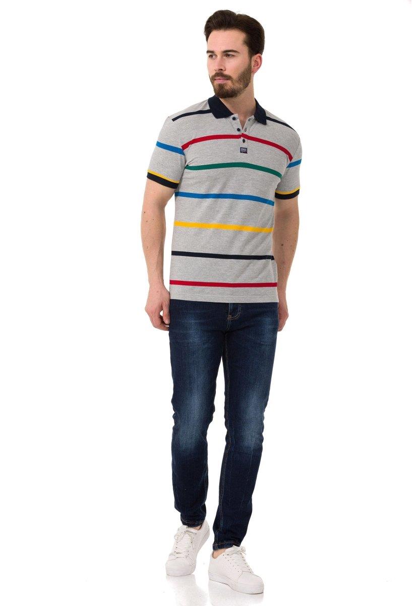 CT749 Multi-Color Polo T-Shirt