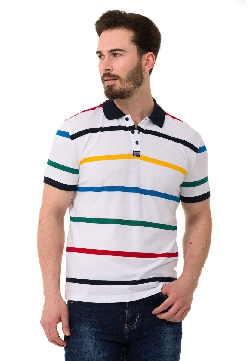 CT749 Multi-Color Polo T-Shirt