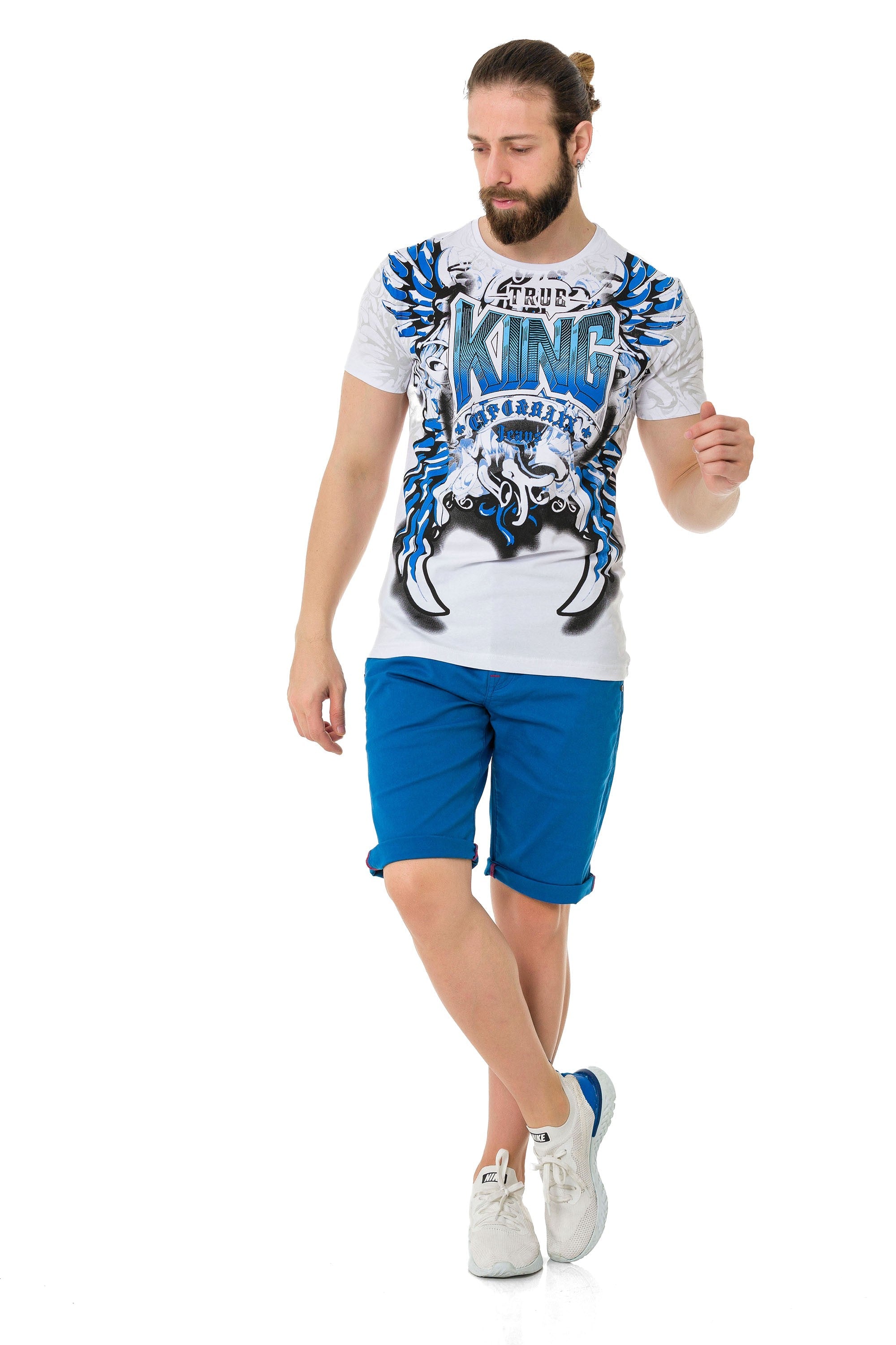 CT763 KING Statement Crown Graphic Tee