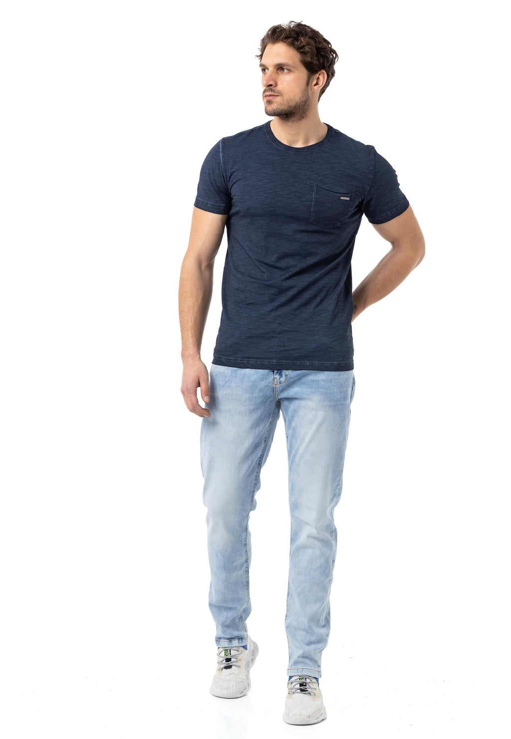 CT784 Men's Basic Crew Neck T-Shirt – Everyday Icon Edition