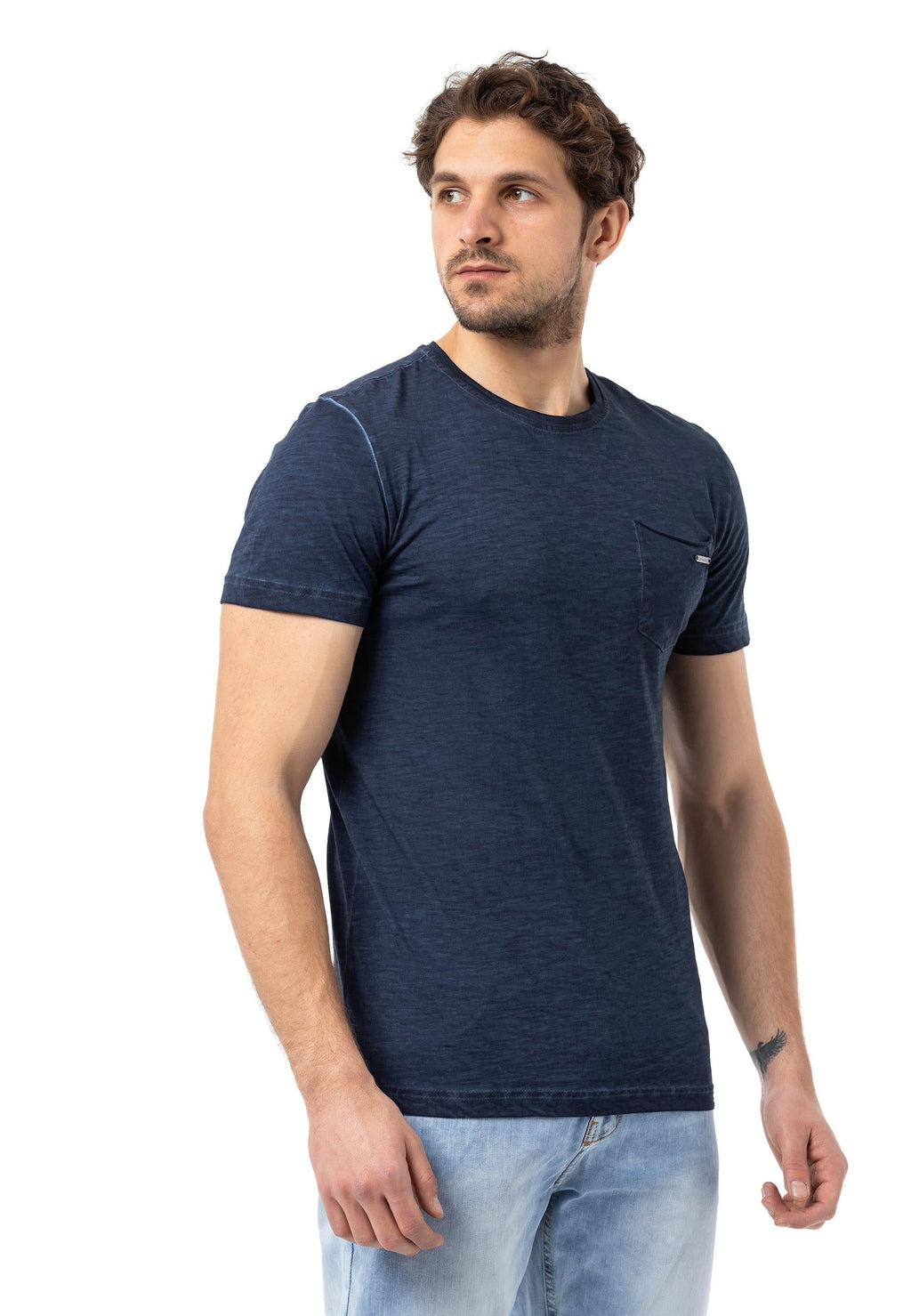 CT784 Men's Basic Crew Neck T-Shirt – Everyday Icon Edition
