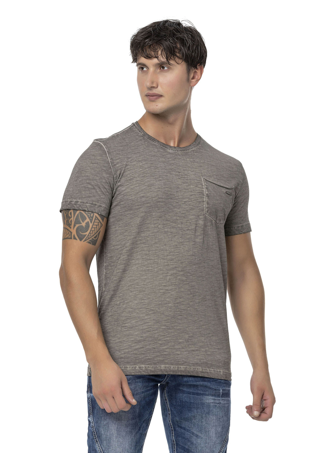 CT784 Men's Basic Crew Neck T-Shirt – Everyday Icon Edition