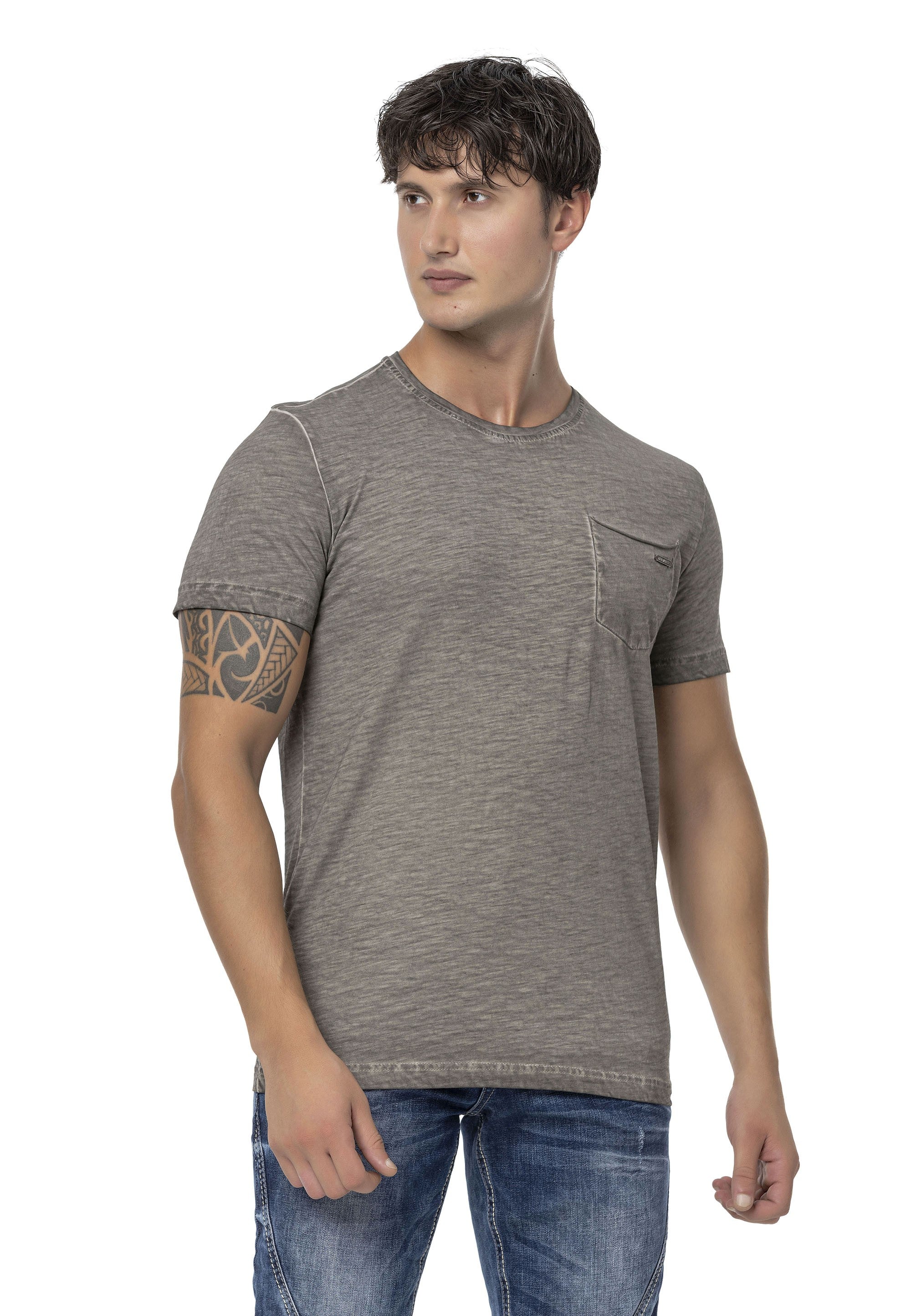 CT784 Men's Basic Crew Neck T-Shirt – Everyday Icon Edition