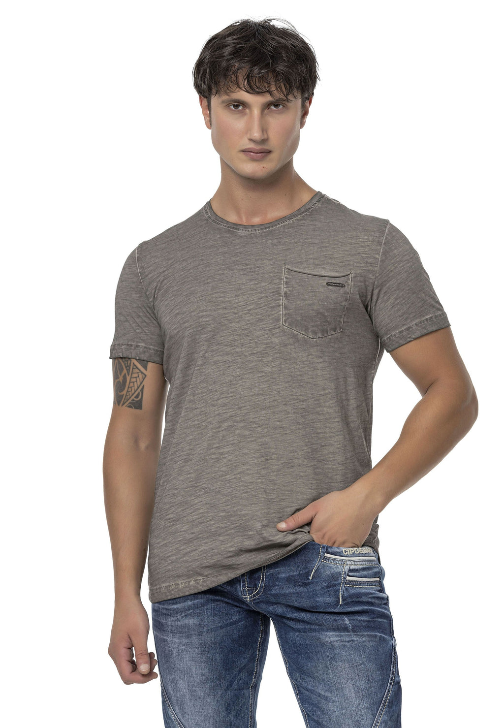 CT784 Men's Basic Crew Neck T-Shirt – Everyday Icon Edition